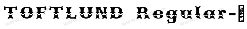TOFTLUND Regular字体转换
